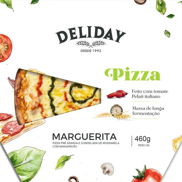 Embalagem Pizza Marguerita DeliDay